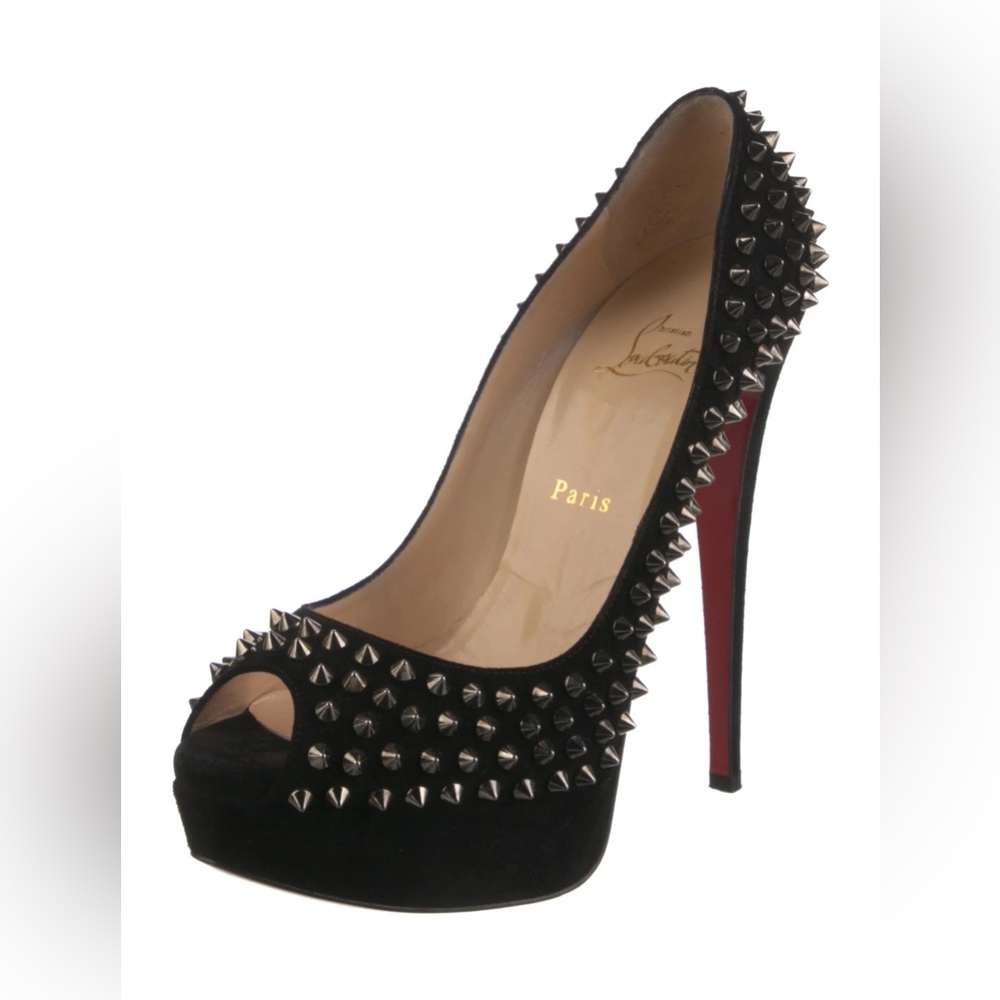 Christian Louboutin Suede Pumps